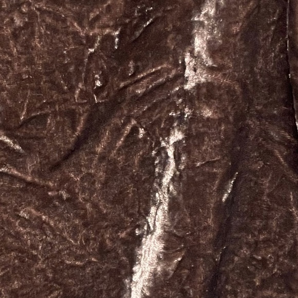 Brand New Brown colour Velvet Romper by Rachel Roy - Picture 2 of 7